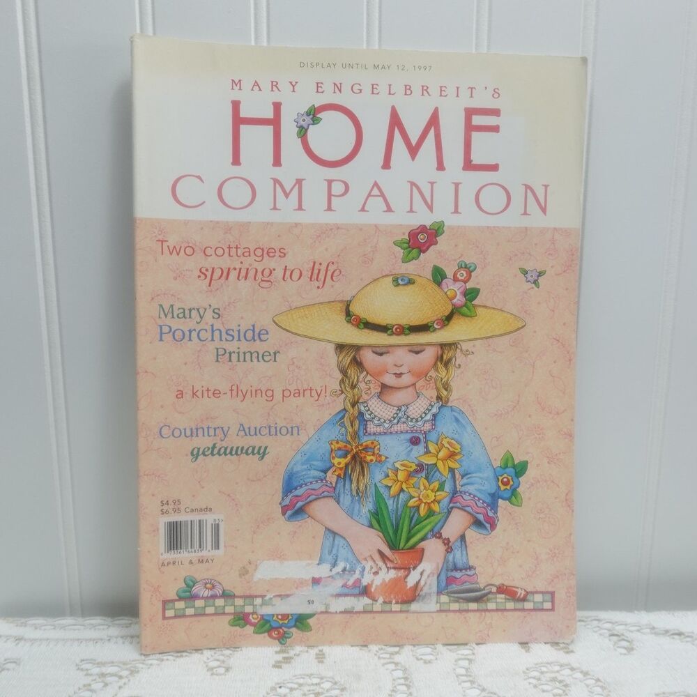Mary Engelbreit's Home Companion Magazine 1997 April May Issue #3 Lifestyle